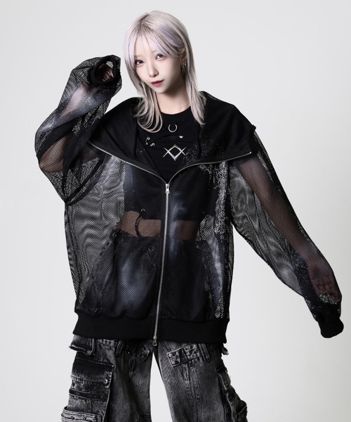 REFLEM（レフレム）の「『REFLEM/レフレム』顔料加工メッシュZIP