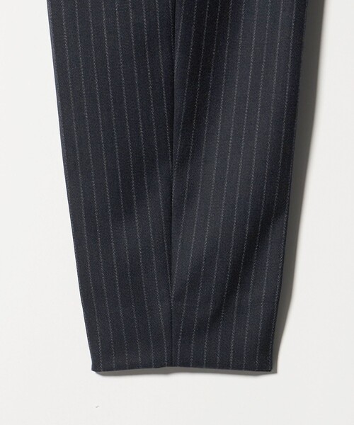 SOVEREIGN（ソブリン）の「＜SOVEREIGN＞DI PRAY ウール ストライプ 1プリーツ スラックス RELAX MODEL（スラックス・メンズ・ネイビー・XL）」の13枚目の写真