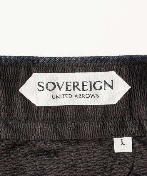 SOVEREIGN（ソブリン）の「＜SOVEREIGN＞DI PRAY ウール ストライプ 1プリーツ スラックス RELAX MODEL（スラックス・メンズ・ネイビー・XL）」の15枚目の写真