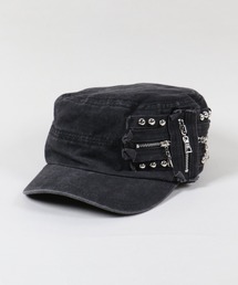 SPINNS | コットンキャスケット/サイドスタッズ(キャスケット)