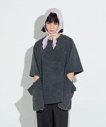 スリーブスラッシュロングTシャツ