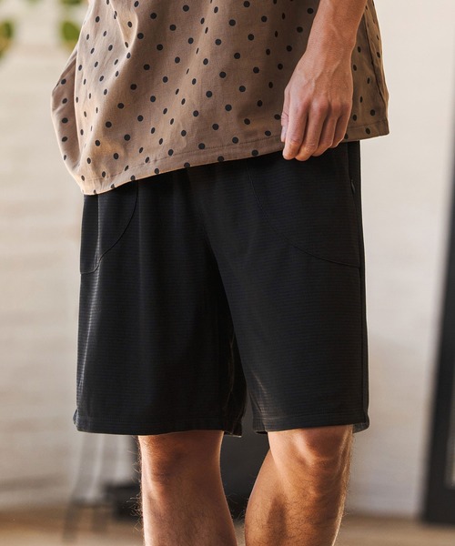 CAMBIO(カンビオ)の「mp14602- Honeycomb Like Short Pants ショートパンツ(2026GIM-005)(その他パンツ・メンズ・チャコール/ブラック/ホワイト・S/M/L)」の2枚目の写真