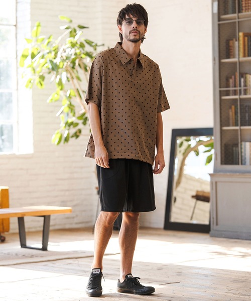 CAMBIO(カンビオ)の「mp14602- Honeycomb Like Short Pants ショートパンツ(2026GIM-005)(その他パンツ・メンズ・チャコール/ブラック/ホワイト・S/M/L)」の7枚目の写真
