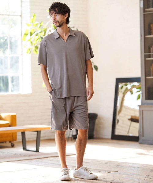 CAMBIO(カンビオ)の「mp14602- Honeycomb Like Short Pants ショートパンツ(2026GIM-005)(その他パンツ・メンズ・チャコール/ブラック/ホワイト・S/M/L)」の12枚目の写真