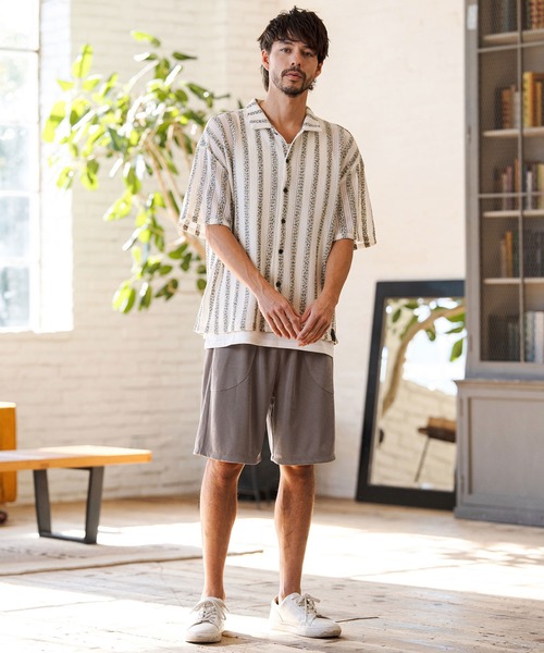 CAMBIO(カンビオ)の「mp14602- Honeycomb Like Short Pants ショートパンツ(2026GIM-005)(その他パンツ・メンズ・チャコール/ブラック/ホワイト・S/M/L)」の14枚目の写真