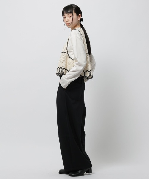 niko and...（ニコアンド）の「洗える2WAYノビノビパンツ（その他パンツ・レディース・グレー/ブラウン/アイボリー/ブラック・LONG/MEDIUM）」の11枚目の写真