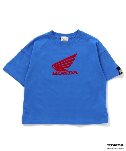 F.O.KIDS（エフオーキッズ）の「HONDAコラボ4柄Tシャツ（Tシャツ/カットソー・キッズ・ブルー/オフホワイト/ブラック/レッド・80/90/100/110/120/130/140/150）」の3枚目の写真
