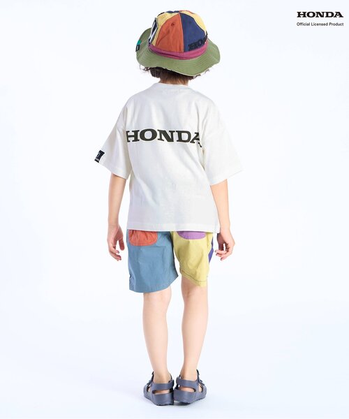 F.O.KIDS（エフオーキッズ）の「HONDAコラボ4柄Tシャツ（Tシャツ/カットソー・キッズ・ブルー/オフホワイト/ブラック/レッド・80/90/100/110/120/130/140/150）」の8枚目の写真