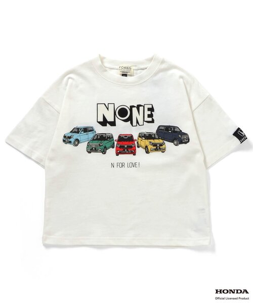 F.O.KIDS（エフオーキッズ）の「HONDAコラボ4柄Tシャツ（Tシャツ/カットソー・キッズ・ブルー/オフホワイト/ブラック/レッド・80/90/100/110/120/130/140/150）」の20枚目の写真