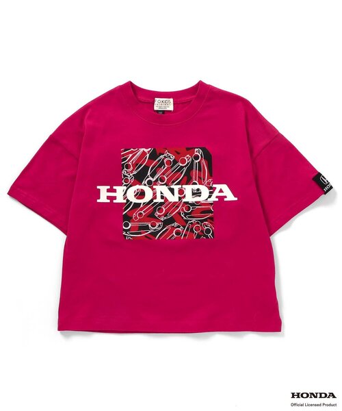 F.O.KIDS（エフオーキッズ）の「HONDAコラボ4柄Tシャツ（Tシャツ/カットソー・キッズ・ブルー/オフホワイト/ブラック/レッド・80/90/100/110/120/130/140/150）」の21枚目の写真