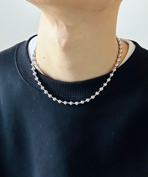 BEATJIVE（ビートジャイブ）の「ボールチェーン ネックレス シルバー ステンレス メンズ レディース（ネックレス・メンズ・シルバー系その他3/シルバー系その他5/シルバー系その他/シルバー/シルバー系その他2/シルバー系その他4・FREE）」の10枚目の写真