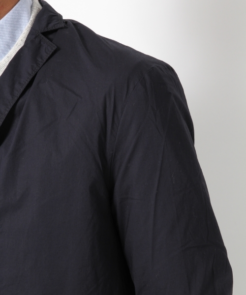 GLOBAL WORK（グローバルワーク）の「タイプライターチェスターコート/705464（チェスターコート・メンズ・ネイビー/ベージュ・X-LARGE/SMALL/LARGE/MEDIUM）」の9枚目の写真