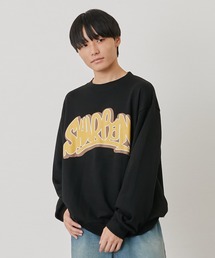 GLAZOS | グラフィティプリントトレーナー(スウェット)