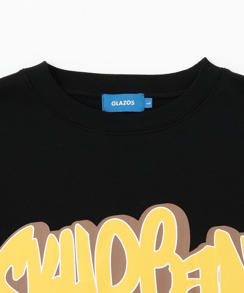 GLAZOS（グラソス）の「グラフィティプリントトレーナー（スウェット・キッズ・ブラック・160cm/180cm）」の4枚目の写真