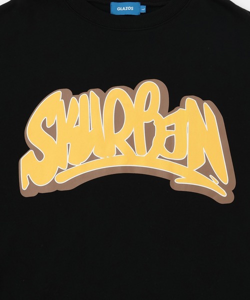 GLAZOS（グラソス）の「グラフィティプリントトレーナー（スウェット・キッズ・ブラック・160cm/180cm）」の5枚目の写真