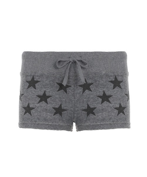 CeLess(セレス)の「Star Sweat Mini Shorts / スタースウェットミニショートパンツ(スウェットパンツ・レディース・グレー・FREE)」の1枚目の写真