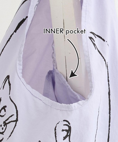 ROOTOTE(ルートート)の「ルートート / EU.ルーショッパー.ブラサガリネコ-B(エコバッグ/サブバッグ・レディース・その他4/その他1/その他5/その他3/その他2/その他6・FREE)」の16枚目の写真