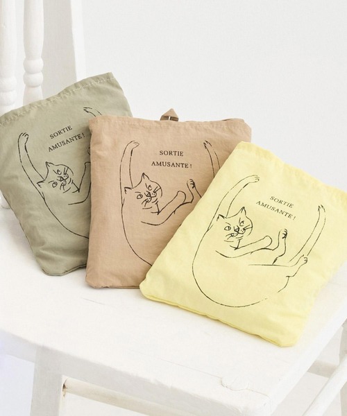 ROOTOTE(ルートート)の「ルートート / EU.ルーショッパー.ブラサガリネコ-B(エコバッグ/サブバッグ・レディース・その他4/その他1/その他5/その他3/その他2/その他6・FREE)」の11枚目の写真