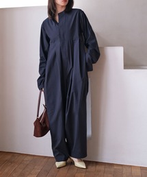 AKTE（アクテ）の「ボリュームタックジャンプスーツ（つなぎ/オールインワン）」