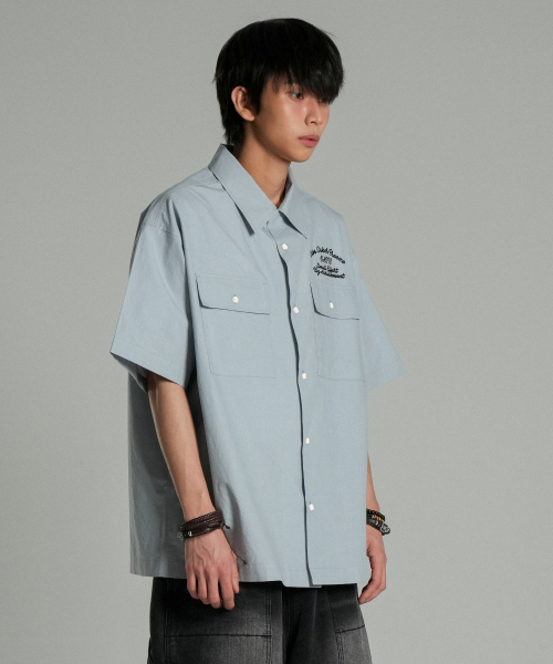 IDWS(アイドンワナセル)の「Ellim Half-Shirt Blue(シャツ/ブラウス・レディース・その他・0/1/2)」の13枚目の写真
