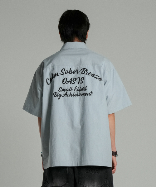 IDWS(アイドンワナセル)の「Ellim Half-Shirt Blue(シャツ/ブラウス・レディース・その他・0/1/2)」の14枚目の写真