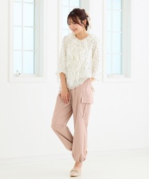 Rose Tiara（ローズティアラ）の「【撥水】スカラポケットカーゴパンツ（カーゴパンツ）」