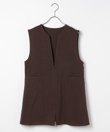 LEPSIM | 《リネンライクドライシリーズ》切り替えポケベスト　639020(その他アウター)