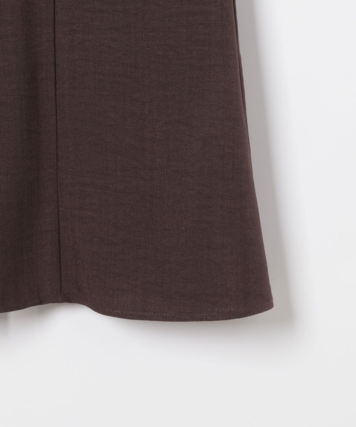 LEPSIM（レプシィム）の「《リネンライクドライシリーズ》切り替えポケベスト　639020（その他アウター・レディース・ライトベージュ/ブラック/ダークブラウン/オレンジ系その他・FREE）」の8枚目の写真