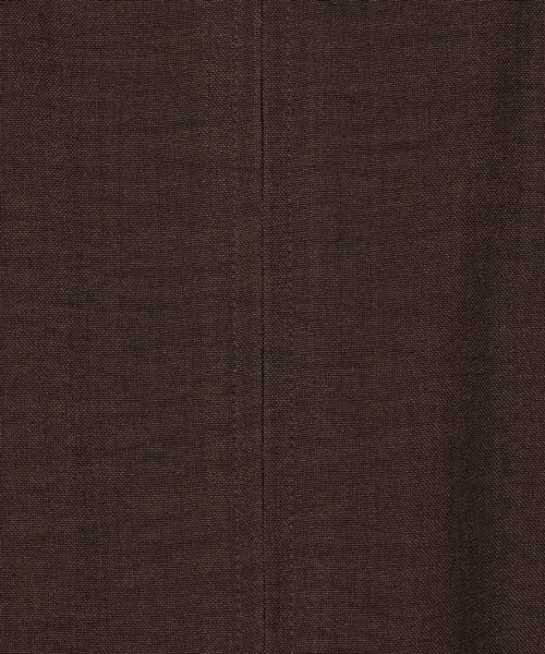 LEPSIM（レプシィム）の「《リネンライクドライシリーズ》切り替えポケベスト　639020（その他アウター・レディース・ライトベージュ/ブラック/ダークブラウン/オレンジ系その他・FREE）」の13枚目の写真