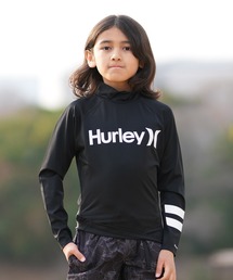 Hurley （ハーレー）の「Hurley/ハーレー ラッシュガード 長袖 ロンＴ UVカット 紫外線対策 BURG261007（ラッシュガード）」