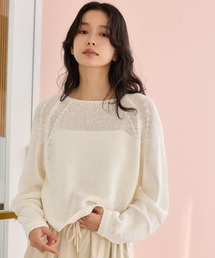 BARNYARDSTORM | BARNYARDSTORM / 袖ラインパフニット / ハンドウォッシャブル(ニット/セーター)