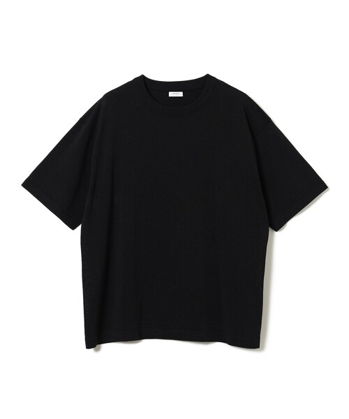 crepuscule（クレプスキュール）の「【別注】crepuscule / Washi Knit T-shirt（ニット/セーター・メンズ・ブラック/ブラウン・M/XL/L）」の2枚目の写真