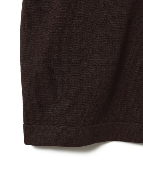 crepuscule（クレプスキュール）の「【別注】crepuscule / Washi Knit T-shirt（ニット/セーター・メンズ・ブラック/ブラウン・M/XL/L）」の5枚目の写真