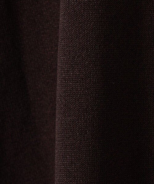 crepuscule（クレプスキュール）の「【別注】crepuscule / Washi Knit T-shirt（ニット/セーター・メンズ・ブラック/ブラウン・M/XL/L）」の7枚目の写真