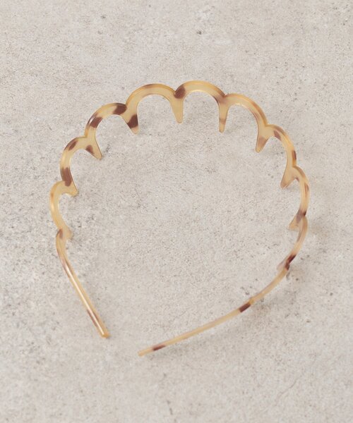 mystic(ミスティック)の「マーブルウェーブカチューシャ(ブローチ/コサージュ・レディース・ベージュ/ブラウン・ONE SIZE)」の16枚目の写真