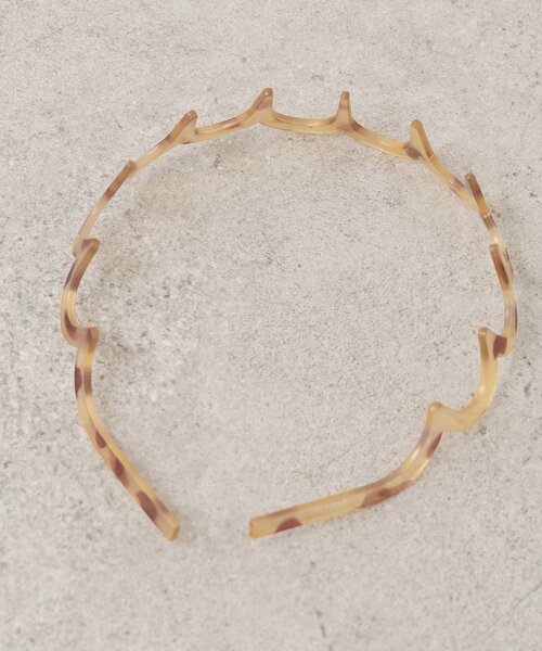 mystic(ミスティック)の「マーブルウェーブカチューシャ(ブローチ/コサージュ・レディース・ベージュ/ブラウン・ONE SIZE)」の17枚目の写真