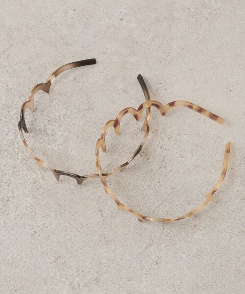 mystic(ミスティック)の「マーブルウェーブカチューシャ(ブローチ/コサージュ・レディース・ベージュ/ブラウン・ONE SIZE)」の19枚目の写真