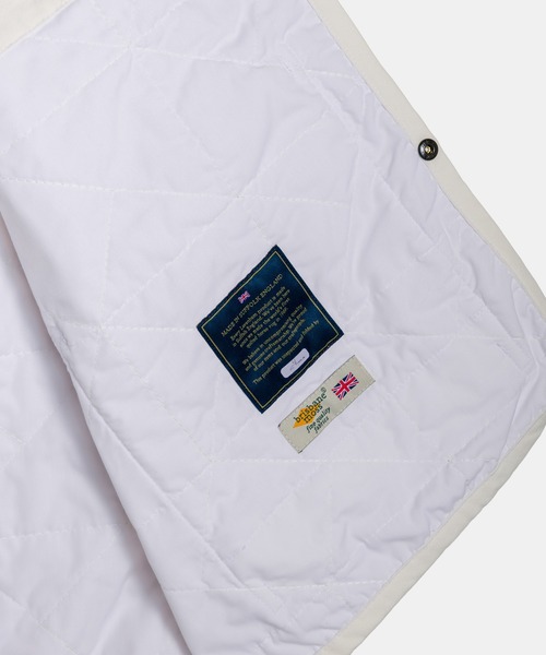 LAVENHAM（ラベンハム）の「Unwadded Worker Thornham Mens / アンワディッド ワーカー ソーンハム メンズ（ベスト・メンズ・ブラック/ストーン/ホワイト・M/XL）」の4枚目の写真