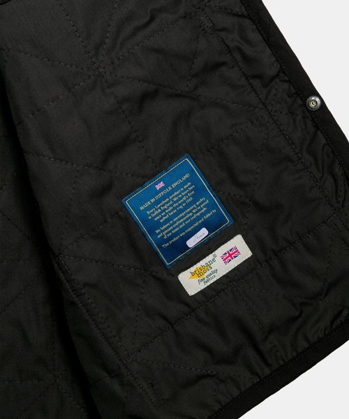 LAVENHAM（ラベンハム）の「Unwadded Worker Thornham Mens / アンワディッド ワーカー ソーンハム メンズ（ベスト・メンズ・ブラック/ストーン/ホワイト・M/XL）」の22枚目の写真