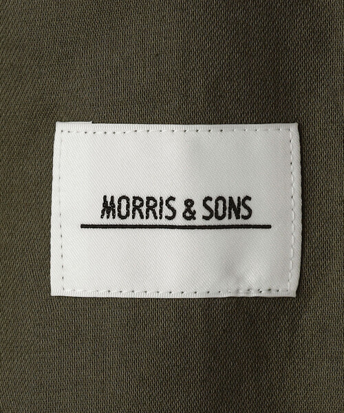 Morris & Sons（モリスアンドサンズ）の「MORRIS & SONS | 2タック ワイドスラックス MEN（スラックス・メンズ・グレー/ブラック/オリーブ・1/2/3）」の11枚目の写真