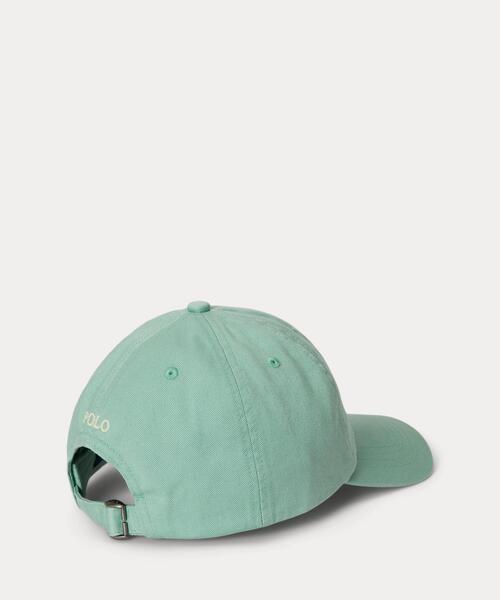POLO RALPH LAUREN CHILDRENSWEAR(ポロ ラルフ ローレン チルドレンズウェア)の「コットン ツイル ボール キャップ(キャップ・キッズ・グリーン系4・ONE)」の4枚目の写真