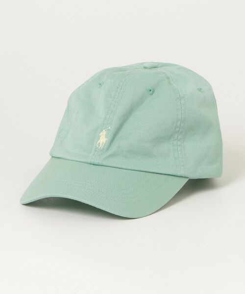 POLO RALPH LAUREN CHILDRENSWEAR(ポロ ラルフ ローレン チルドレンズウェア)の「コットン ツイル ボール キャップ(キャップ・キッズ・グリーン系4・ONE)」の3枚目の写真