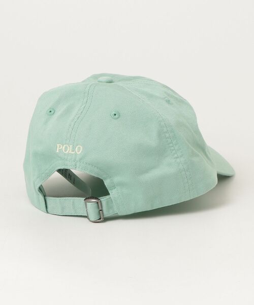 POLO RALPH LAUREN CHILDRENSWEAR(ポロ ラルフ ローレン チルドレンズウェア)の「コットン ツイル ボール キャップ(キャップ・キッズ・グリーン系4・ONE)」の2枚目の写真