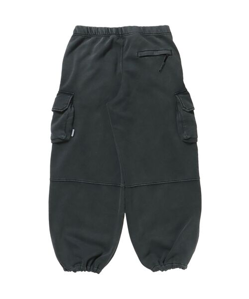BEN DAVIS(ベンデイビス)の「【BEN DAVIS(ベンデイビス)】FADED SWEAT CARGO PANTS / カーゴパンツ スウェット ワイドシルエット 裏起毛 ドローコード 刺繍 ≪セットアップ着用可能≫(その他パンツ・メンズ・ダークブラウン/ブラック・MEDIUM/LARGE)」の6枚目の写真