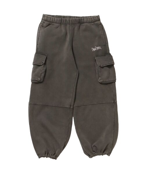 BEN DAVIS(ベンデイビス)の「【BEN DAVIS(ベンデイビス)】FADED SWEAT CARGO PANTS / カーゴパンツ スウェット ワイドシルエット 裏起毛 ドローコード 刺繍 ≪セットアップ着用可能≫(その他パンツ・メンズ・ダークブラウン/ブラック・MEDIUM/LARGE)」の17枚目の写真
