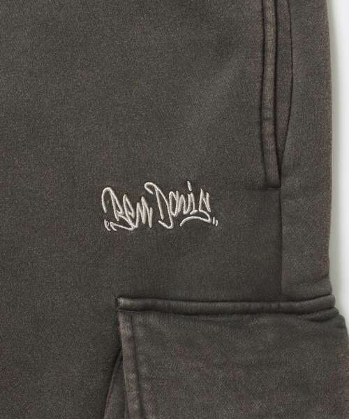 BEN DAVIS(ベンデイビス)の「【BEN DAVIS(ベンデイビス)】FADED SWEAT CARGO PANTS / カーゴパンツ スウェット ワイドシルエット 裏起毛 ドローコード 刺繍 ≪セットアップ着用可能≫(その他パンツ・メンズ・ダークブラウン/ブラック・MEDIUM/LARGE)」の20枚目の写真