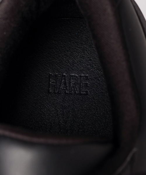 HARE(ハレ)の「NAGAREスニーカー(HARE)(スニーカー・メンズ・ブラック・MEDIUM/LARGE)」の4枚目の写真