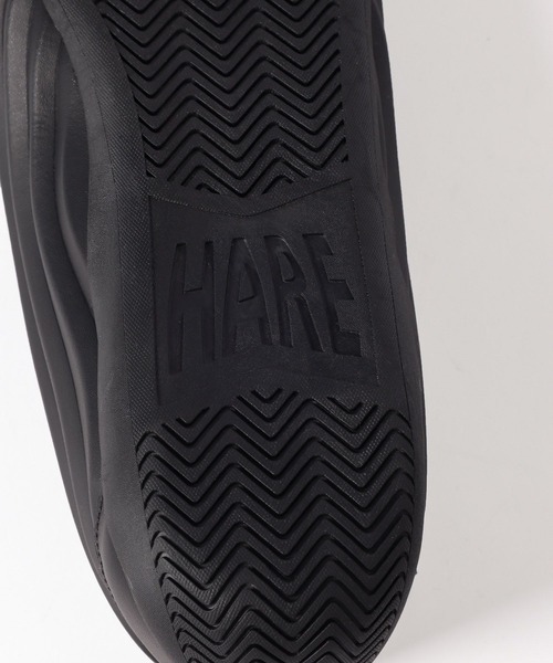 HARE(ハレ)の「NAGAREスニーカー(HARE)(スニーカー・メンズ・ブラック・MEDIUM/LARGE)」の12枚目の写真