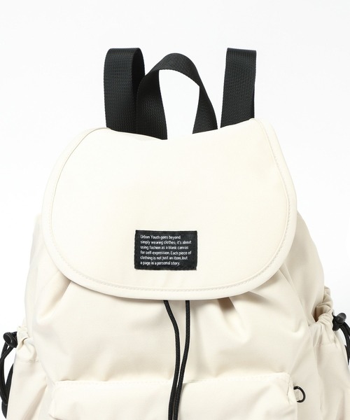 GLOBAL WORK（グローバルワーク）の「ドロストミニリュック/646537（バックパック/リュック・キッズ・ブラック/オフホワイト・FREE）」の13枚目の写真