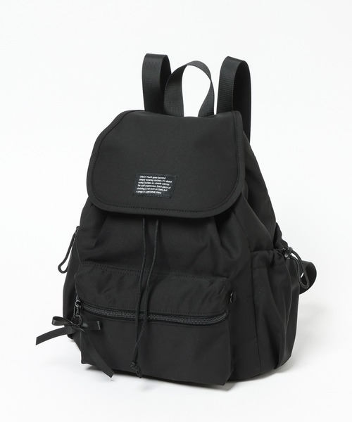 GLOBAL WORK（グローバルワーク）の「ドロストミニリュック/646537（バックパック/リュック・キッズ・ブラック/オフホワイト・FREE）」の14枚目の写真